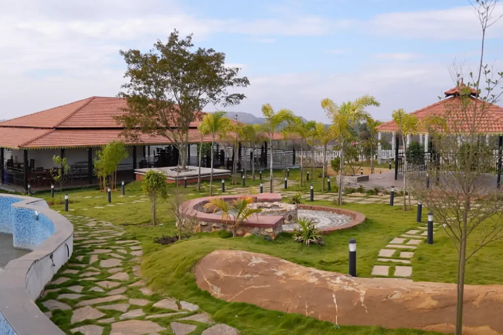 managed farmland in Thali_