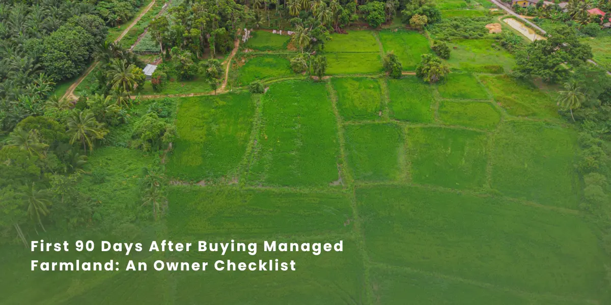 buying managed farmland