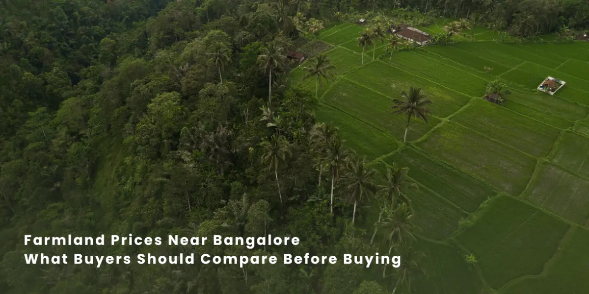 farmland prices near Bangalore