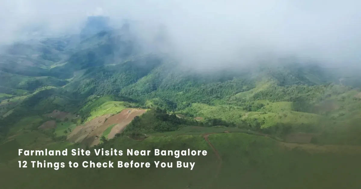 farm visit planning near Bangalore